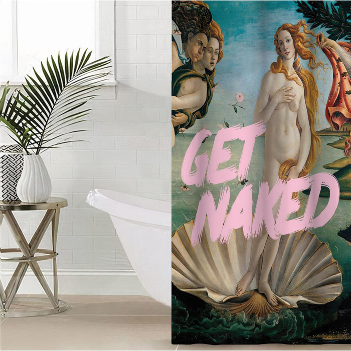 Штора для ванной &laquo;Get naked&raquo;, 145х180 см