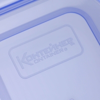 Контейнер для продуктов с паровыпуском, 500 мл, 16&times;11&times;5 см, прямоугольный, цвет микс