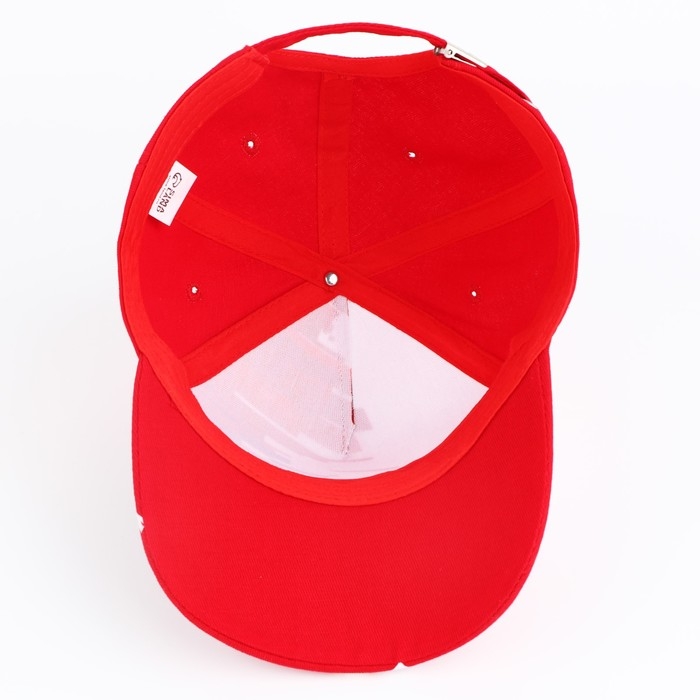 Кепка женская Ru sport, цвет красный, р-р 56 Кепка женская Ru sport, цвет красный, р-р 56