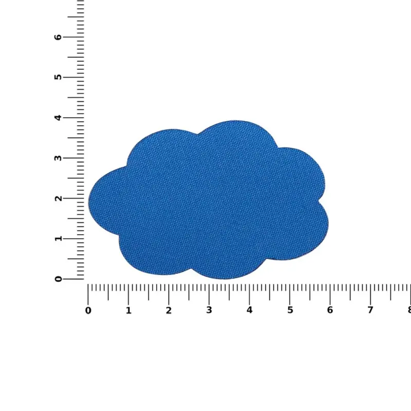 Наклейка тканевая Lunga Calum, L, синяя Наклейка тканевая Lunga Calum, L, синяя