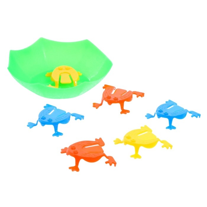 Настольная игра &laquo;Кувшинка&raquo;, 6 лягушек