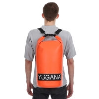 Гермомешок YUGANA, ПВХ, водонепроницаемый 30 литров, два ремня, оранжевый Гермомешок YUGANA, ПВХ, водонепроницаемый 30 литров, два ремня, оранжевый