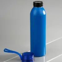 Бутылка для воды Brooke, матовая синяя Бутылка для воды Brooke, матовая синяя