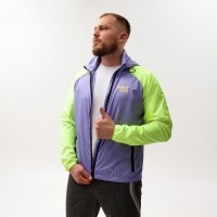 Ветровка ONLYTOP унисекс с сумкой purple, р. 46 Ветровка ONLYTOP унисекс с сумкой purple, р. 46