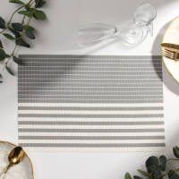 Салфетка на стол Доляна, цв.серый, 45*30см Салфетка на стол Доляна, цв.серый, 45*30см