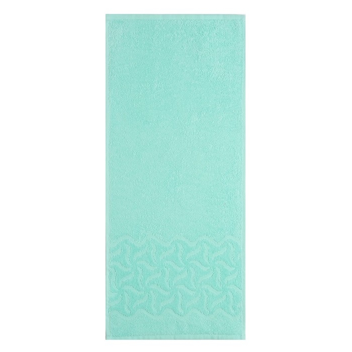 Полотенце махровое &laquo;Радуга&raquo; цвет ментол, 100х150, 295 гр/м