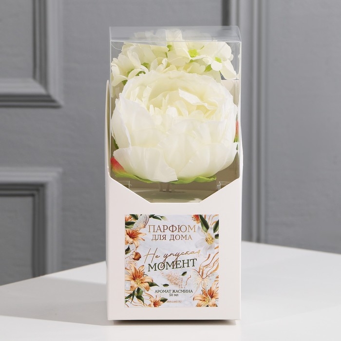 Диффузор ароматический в наборе с декором «Твори, мечтай, люби», аромат жасмин, 50 мл. Диффузор ароматический в наборе с декором «Твори, мечтай, люби», аромат жасмин, 50 мл.