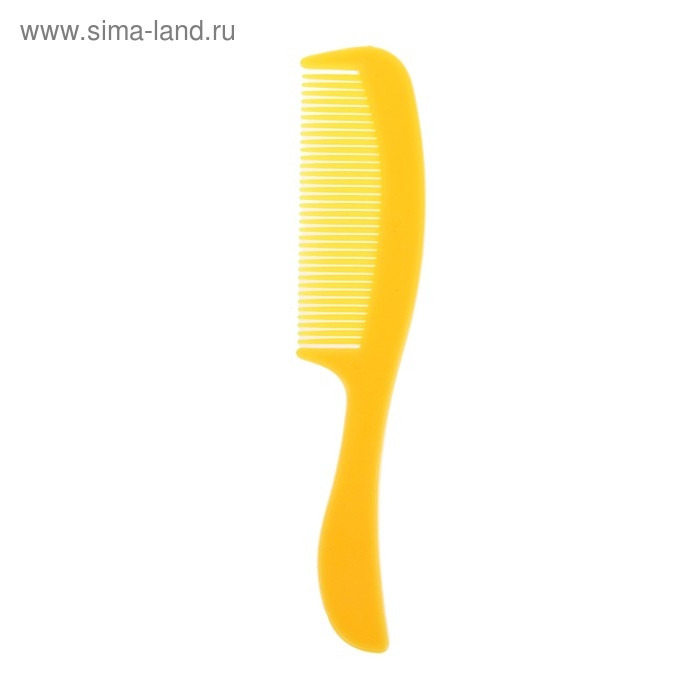 Расчёска детская + массажная щётка для волос &laquo;Наше счастье&raquo;, от 0 мес., цвет жёлтый