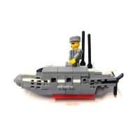 Конструктор &laquo;Субмарина&raquo;, 94 детали, 3 варианта сборки