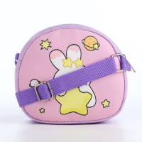 Сумка детская на молнии &laquo;Выбражулька&raquo;, цвет сиреневый