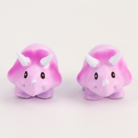 Миниатюра кукольная «Динозаврик», набор 2 шт., размер 1 шт. — 3 × 5,5 × 2 см, цвет фиолетовый Миниатюра кукольная «Динозаврик», набор 2 шт., размер 1 шт. — 3 × 5,5 × 2 см, цвет фиолетовый