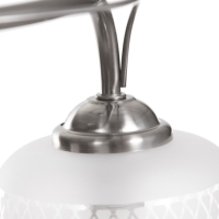 Люстра потолочная Бетти 5х40Вт Е14 Хром 54x54x29 см