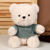 Мягкая игрушка &laquo;Мишка&raquo;, 26 см, в кофте, МИКС