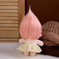 Кукла &laquo;Идол&raquo;, розовые волосы, в жёлтом платье