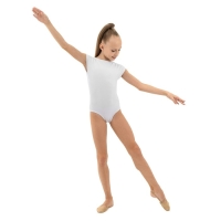 Купальник для гимнастики и танцев Grace Dance, р. 30, цвет белый