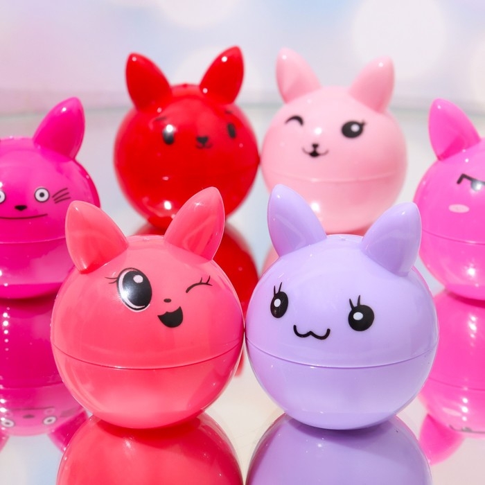 Бальзам для губ &laquo;Мяу эмоции&raquo;, микс цветов и ароматов