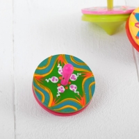 Волчок двойной большой "Расписной", МИКС Волчок двойной большой "Расписной", МИКС