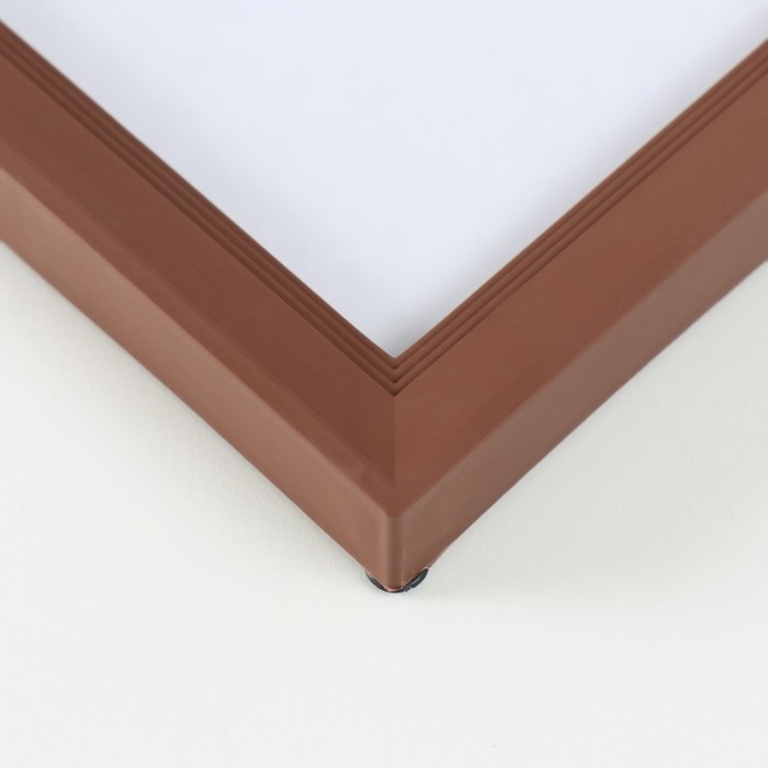 Фоторамка пластик 21х30 см 5 серия, коричневый