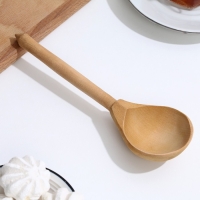 Ложка полубаская, вареная, цвет клён Ложка полубаская, вареная, цвет клён