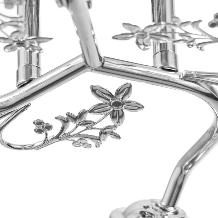 Люстра "Роксана" 3хЕ27 40Вт хром 58х58х27 см BayerLux