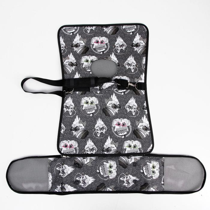 Сумка - переноска для животных Сумка - переноска для животных "Зимние коты", размер M, 40 х 21 х 27 см