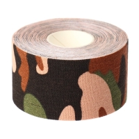 Кинезио - тейп, 3,8 см × 5 м, цвет камуфляж Кинезио - тейп, 3,8 см × 5 м, цвет камуфляж