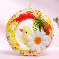 Декоратинвая пасхальная подвеска &laquo;Цыплёнок&raquo; 2 &times; 9 &times; 9 см