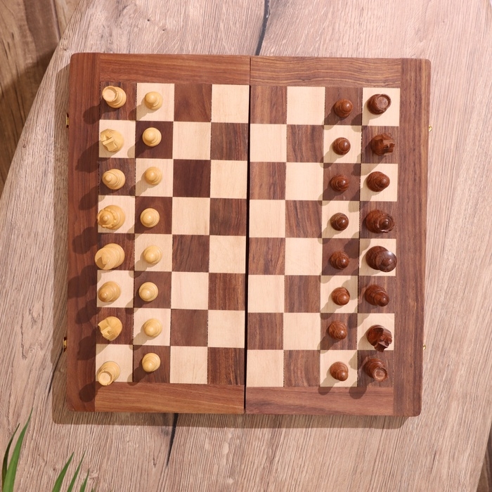 Шахматы турнирные, доска 36х36, дерево шишам Шахматы турнирные, доска 36х36, дерево шишам