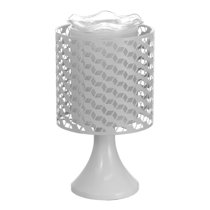 Аромасветильник "Берта" G4 35Вт белый 14,5х14,5х25,5 см RISALUX