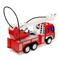 Машина радиоуправляемая «Пожарная охрана», свет и звук, стреляет водой, 1:16, работает от аккумулятора Машина радиоуправляемая «Пожарная охрана», свет и звук, стреляет водой, 1:16, работает от аккумулятора