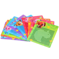 Планшет магнитный для рисования &laquo;Магнитное рисование&raquo;, СМЕШАРИКИ, 380 отверстий