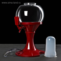 Башня пивная &laquo;Сфера&raquo;, 3 л, цвет красный