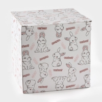 Блюдо для пирожных Доляна «Кролл», 18×18 см, цвет белый Блюдо для пирожных Доляна «Кролл», 18×18 см, цвет белый