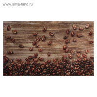 Кухонный фартук "Кофейные зерна", 1000x600x0,5 Кухонный фартук "Кофейные зерна", 1000x600x0,5