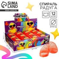 Спираль-радуга «Крякнутые», в шоубоксе Спираль-радуга «Крякнутые», в шоубоксе