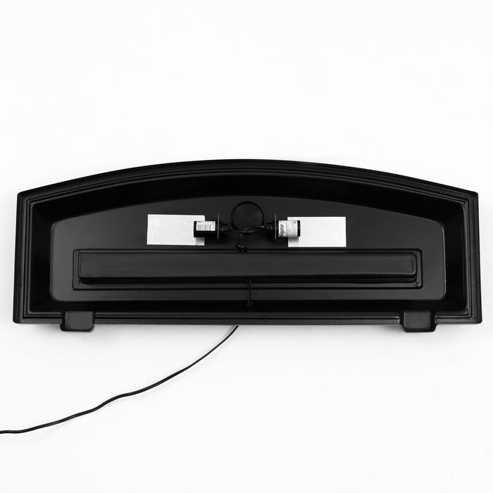 Аквариум Аквариум "Телевизор" с крышкой, 75 литров, 72,5 х 26,5 х 37/42 см, чёрный