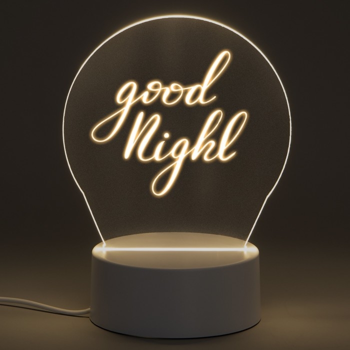 Светильник &laquo;Кот&laquo; с маркером, 18 х 13,5 см, модель GMN-0001.