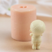 Молд силиконовый " Мальчик"  4,5х4,2х5,5 см (издел. 5х2,5х2,7 см)