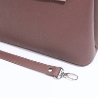 Сумка-тоут "Оливи" на молнии, цвет коричневый