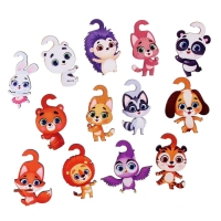 Игрушка с крючками «Зверята на аттракционе» Игрушка с крючками «Зверята на аттракционе»