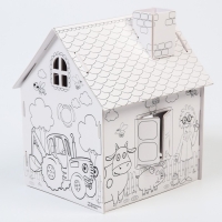 Дом-раскраска 2 в 1 «Синий трактор» Дом-раскраска 2 в 1 «Синий трактор»