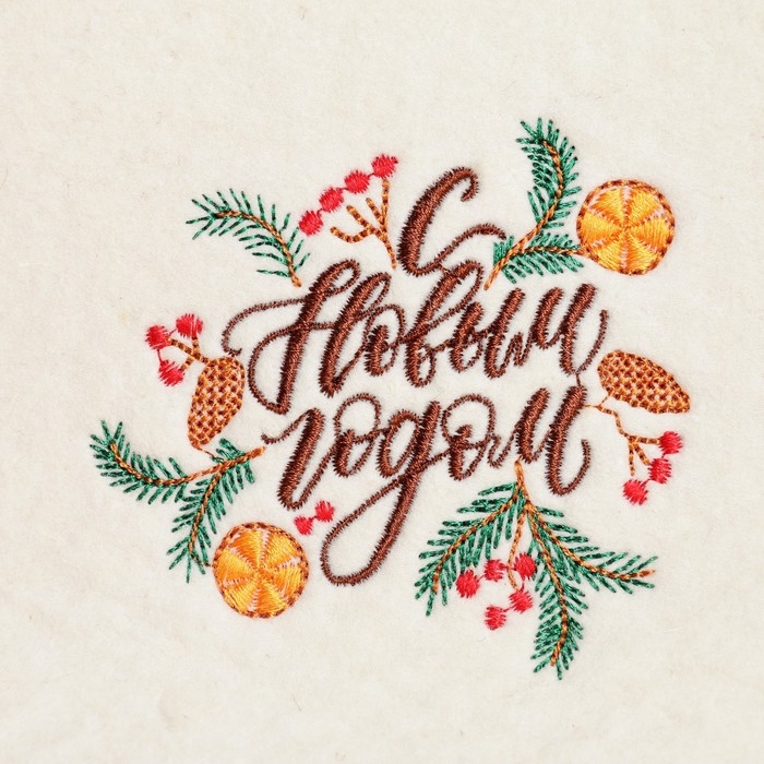 Шапка Шапка "С Новым годом", войлок