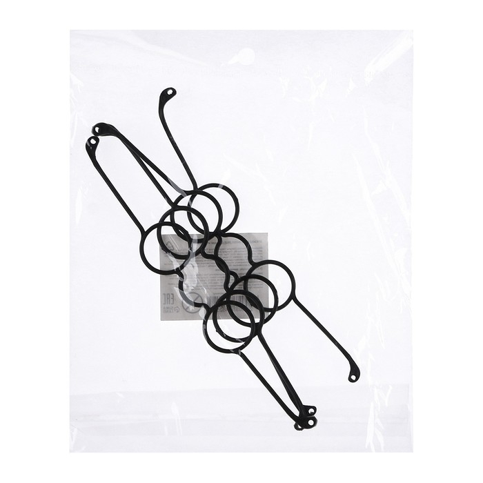 Очки для игрушек, набор 4 шт., размер 1 шт. &mdash; 2,5 &times; 7 &times; 5,3, цвет чёрный