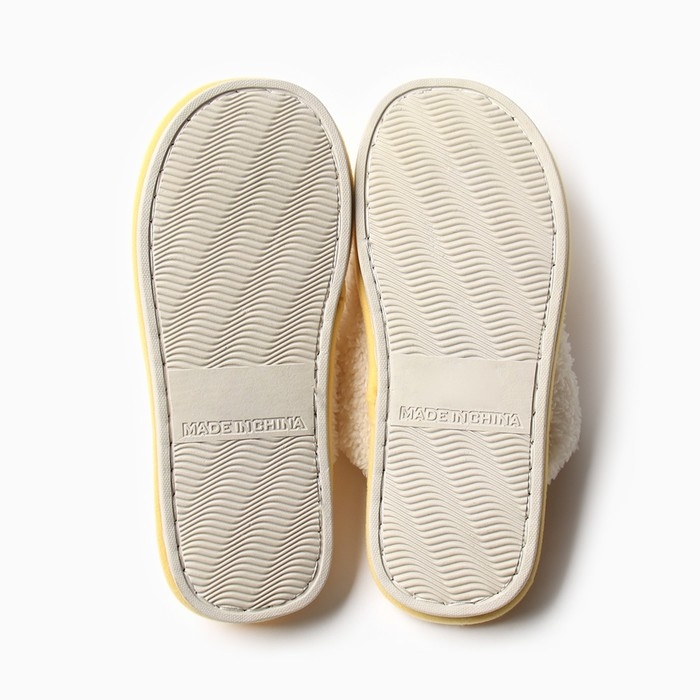 Тапочки женские размер 40-41, цвет жёлтый