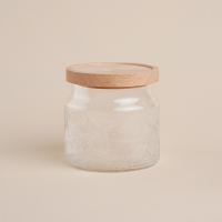 Банка стеклянная для хранения сыпучих продуктов SL Home «Ивелин», 1 л, 12×12 см, с деревянной крышкой Банка стеклянная для хранения сыпучих продуктов SL Home «Ивелин», 1 л, 12×12 см, с деревянной крышкой