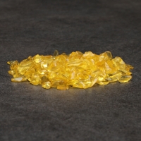 Набор для творчества "Улексит жёлтый", галтовка, фракция 0,7-0,9 см