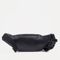 Поясная сумка на молнии, цвет чёрный