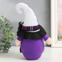 Кукла интерьерная "Бабуся в наряде с паучками и летучими мышами" 13х7х21 см Кукла интерьерная "Бабуся в наряде с паучками и летучими мышами" 13х7х21 см