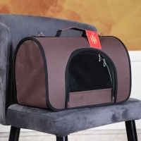 Сумка - переноска для животных, 2 входа, 40 х 25 х 28 см, коричневая Сумка - переноска для животных, 2 входа, 40 х 25 х 28 см, коричневая
