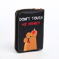 Кошелёк детский на молнии «Выбражулька», цвет чёрный Кошелёк детский на молнии «Выбражулька», цвет чёрный